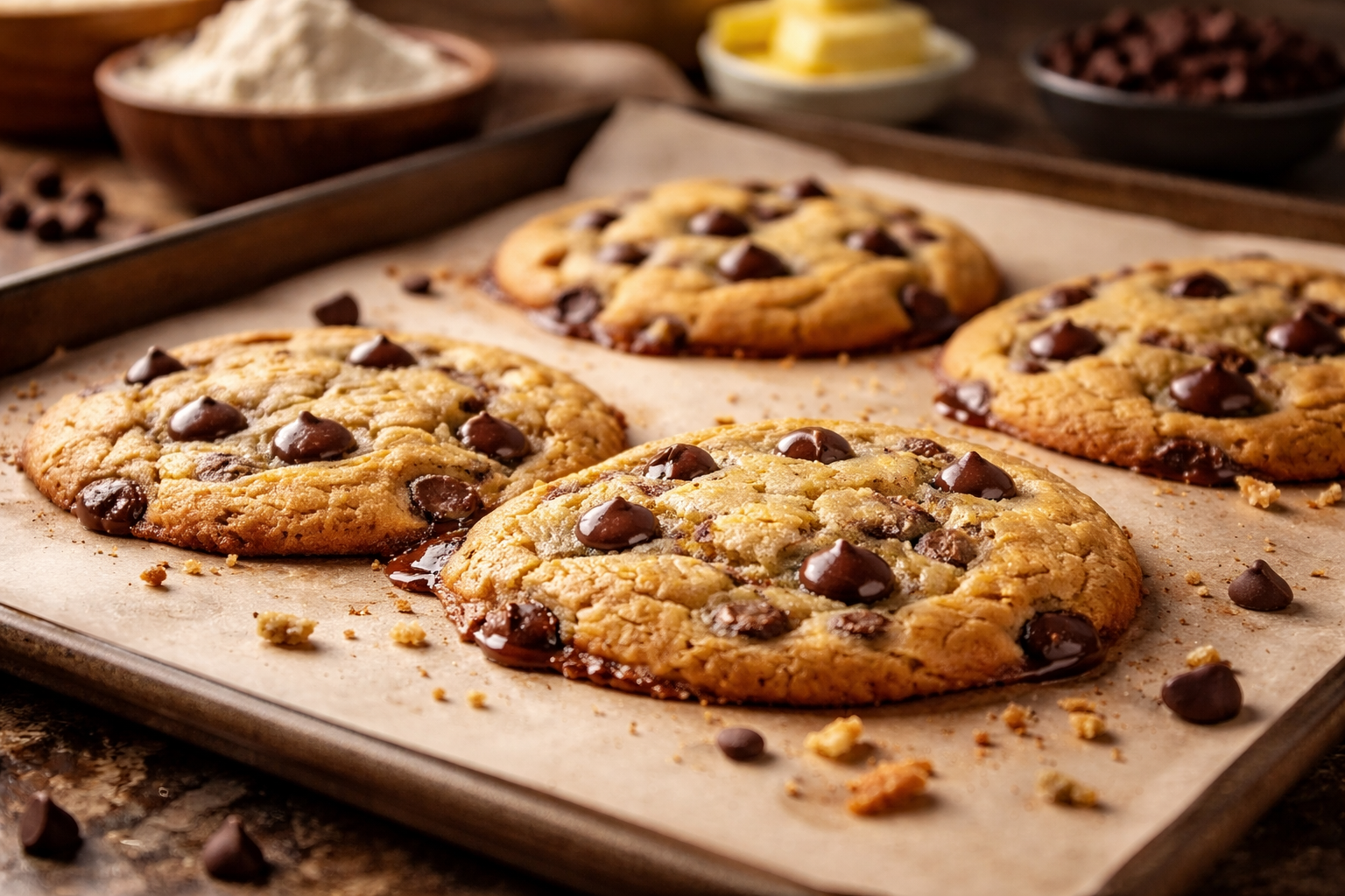 spreading cookies